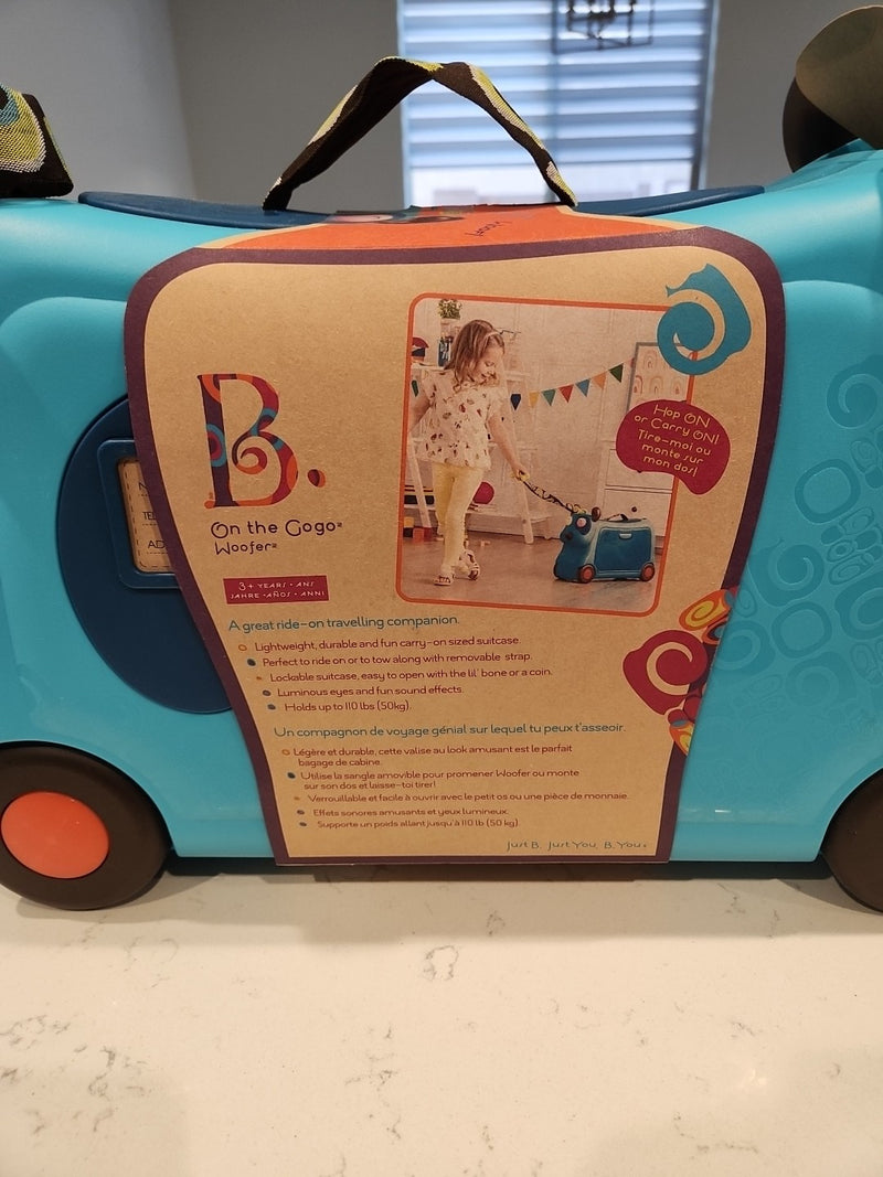 Woofer Ride-On Toy with Carry-On Storage for Toddlers Magic Cars 5