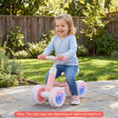 Blue Baby Balance Bike with Adjustable Seat and Handlebar, Featuring Light-Up Wheels Magic Cars 7