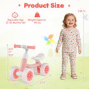 Blue Baby Balance Bike with Adjustable Seat and Handlebar, Featuring Light-Up Wheels Magic Cars 9