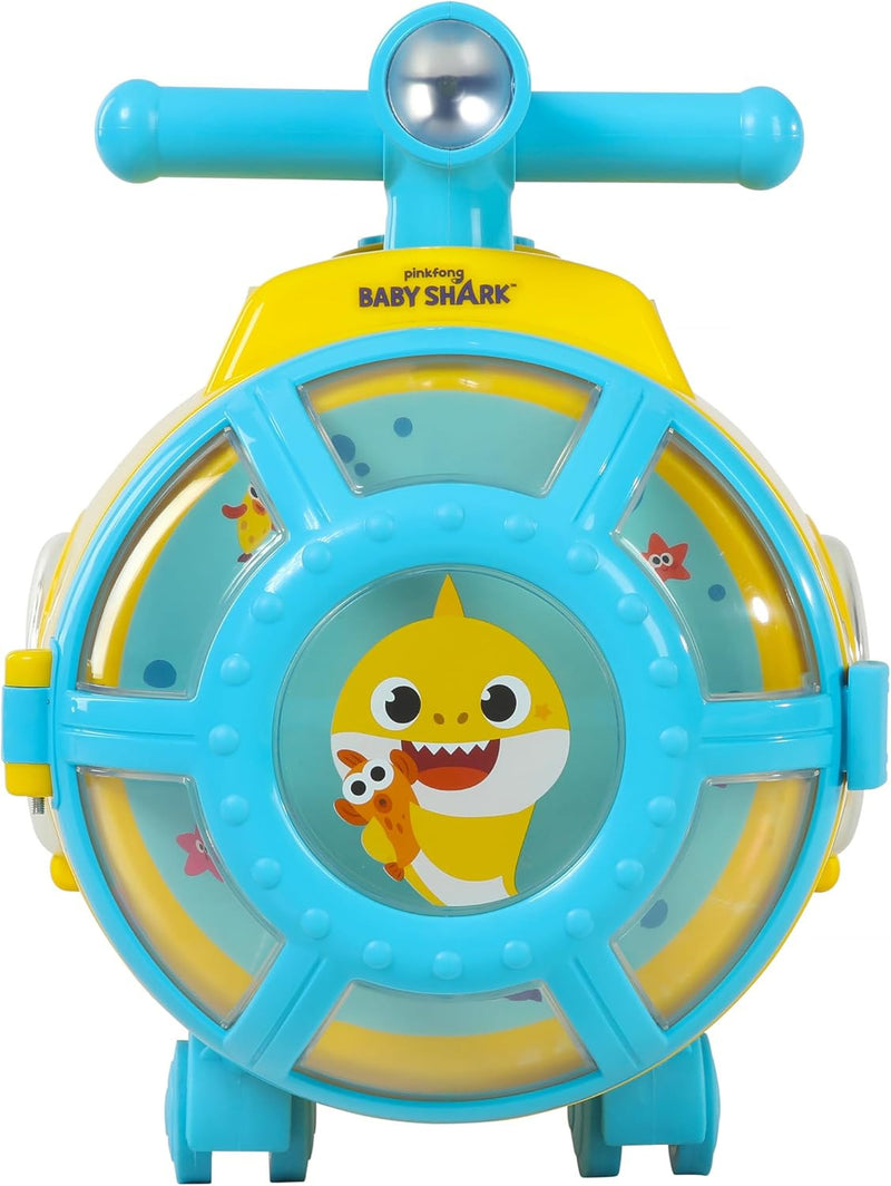 Shark Submarine Ride-On Toy for Toddlers Ages 1.5 to 3 Years Magic Cars 2