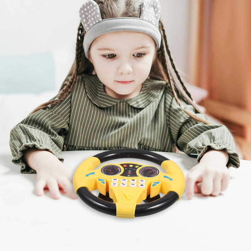 Baby Steering Wheel Toy with Simulated Driving Controller and Sound Effects Magic Cars 2