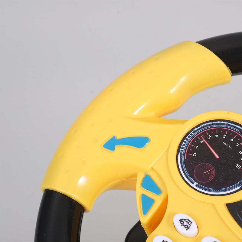 Baby Steering Wheel Toy with Simulated Driving Controller and Sound Effects Magic Cars 6