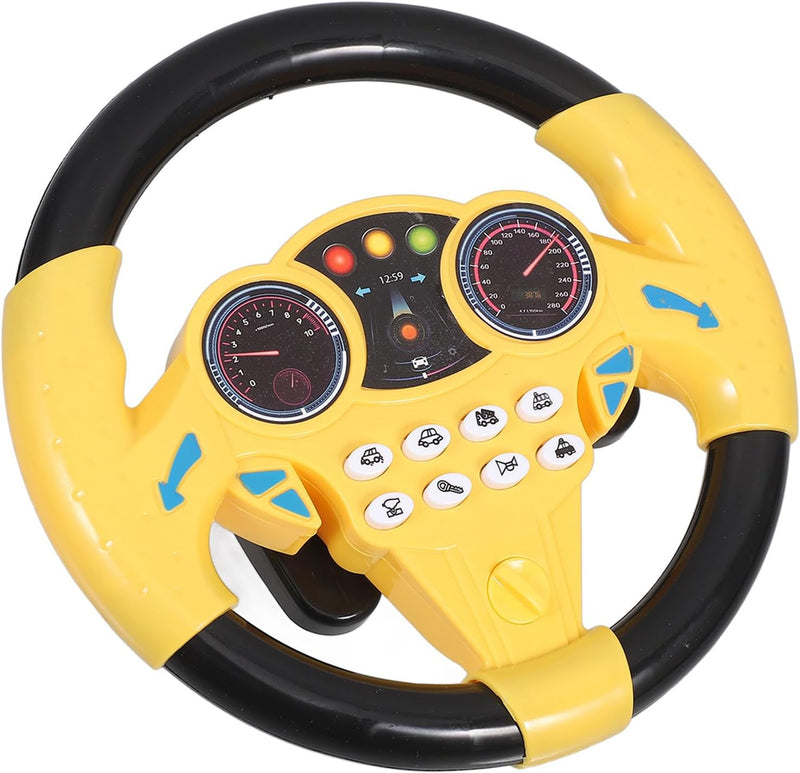 Baby Steering Wheel Toy with Simulated Driving Controller and Sound Effects Magic Cars 8