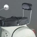 Backrest, Chrome for Most 60s-80s Vespas, Stella 2T