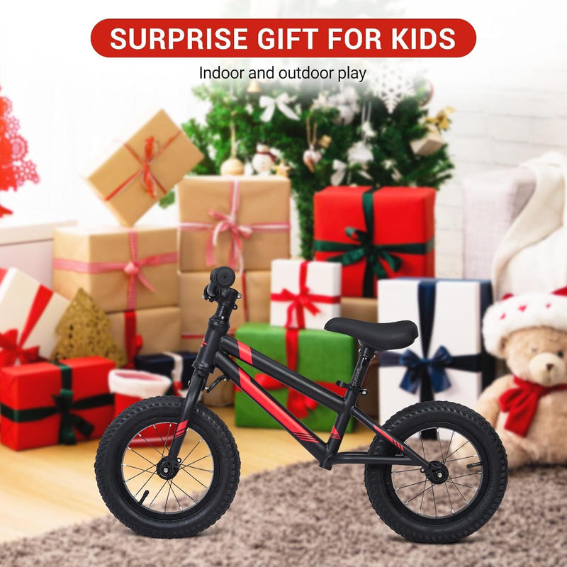 Lightweight Toddler Balance Bike with Adjustable Handlebar and Seat Magic Cars 18