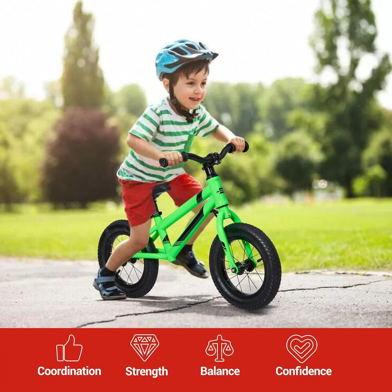 Lightweight Toddler Balance Bike with Adjustable Handlebar and No Pedals Magic Cars 23