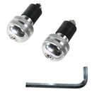 Bar Ends (Silver, 7/8") (Universal Fit)