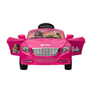 Barbie 6V Convertible Battery-Powered Ride-On Car with Remote Control for Ages 3+ Magic Cars 3
