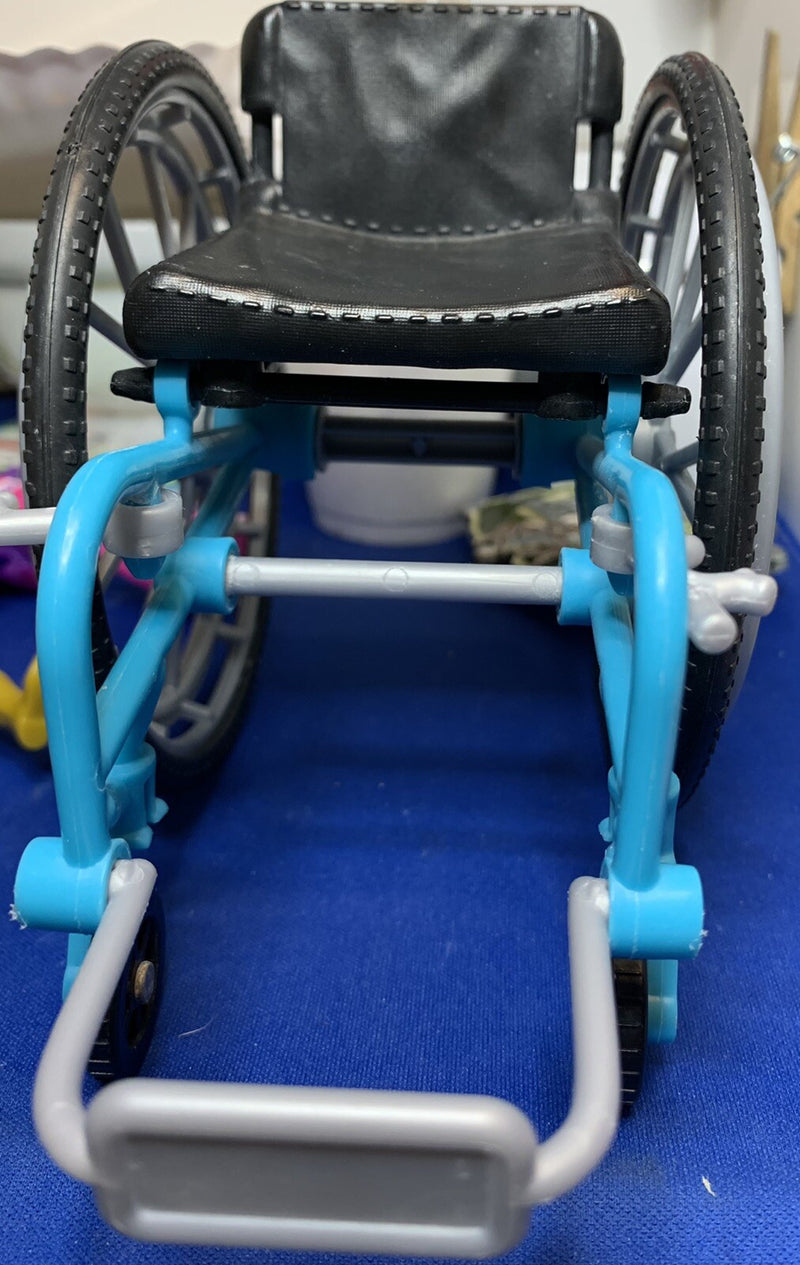 Adjustable Doll Wheelchair for Barbie and Ken Dolls Magic Cars 1
