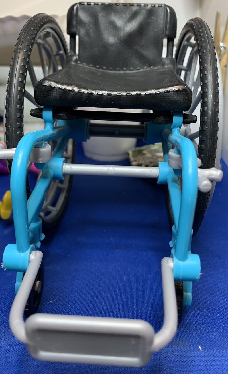 Adjustable Doll Wheelchair for Barbie and Ken Dolls Magic Cars 2