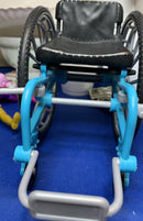 Adjustable Doll Wheelchair for Barbie and Ken Dolls Magic Cars Variant 0