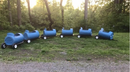 Kids Pull-Behind Barrel Trains and Custom Barrel Cars Ride-On Toys for ATV and Tractor