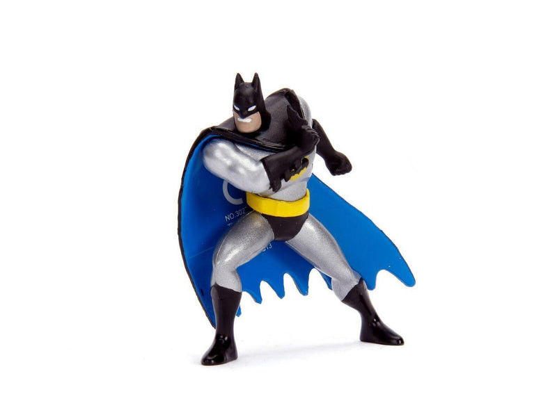 1/24 Scale Diecast Batmobile with Batman Figure from Animated DC Comics Series Magic Cars 5