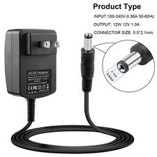 12V 6V 1A Battery Charger for Kids Electric Ride-On Power Wheels Cars and ATV Magic Cars 8