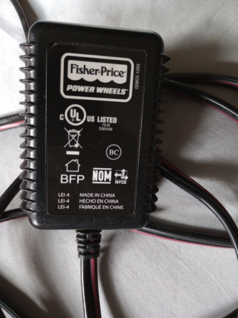 12V Replacement AC Battery Charger for Fisher-Price Power Wheels Class 2 Model 00801-1778 Magic Cars 1