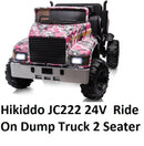 24V Rechargeable Battery and Charger for Kids Ride-On Truck with 2 Seats Magic Cars Variant 0