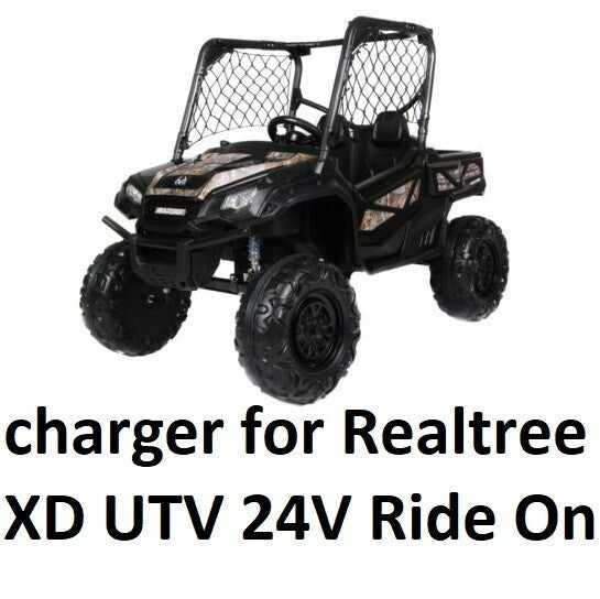 Battery Charger for Realtree UTV Ride-On 4x4 Real Tree Buggy Dyna Magic Cars Variant 0
