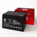 12V 12Ah Rechargeable Battery Compatible with Ram 3500 Red Fire Truck Ride-On Toy KT1189WMDS Magic Cars 1