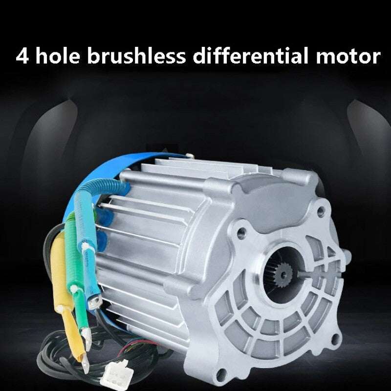 48V Brushless Motor Electric Cargo Tricycle with Battery and Load Traction Magic Cars 3