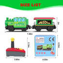 Remote-Controlled Electric Train Set Compatible with Wooden Tracks Magic Cars 3