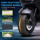 Battery-Powered Kids Ride-On Motorbike with Training Wheels Black Magic Cars 6