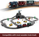 Motorized 3-Piece Train Playset, Compatible with Thomas Magic Cars 5