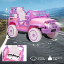 Battery-Powered 1-Seater Kids UTV with Remote Control and Bluetooth Music Magic Cars 4