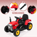 12V Battery-Powered Kids Electric Ride-On Tractor with Trailer and Remote Control Magic Cars 4
