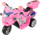 Battery-Powered 3-Wheel Pink Motorcycle Trike for Kids Safe and Stylish Ride Magic Cars 2