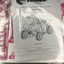 Electric Battery-Powered Pink 4-Wheeler ATV Ride-On Toy for Kids Magic Cars 0