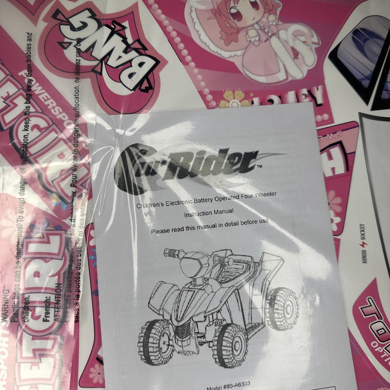 Electric Battery-Powered Pink 4-Wheeler ATV Ride-On Toy for Kids Magic Cars 10