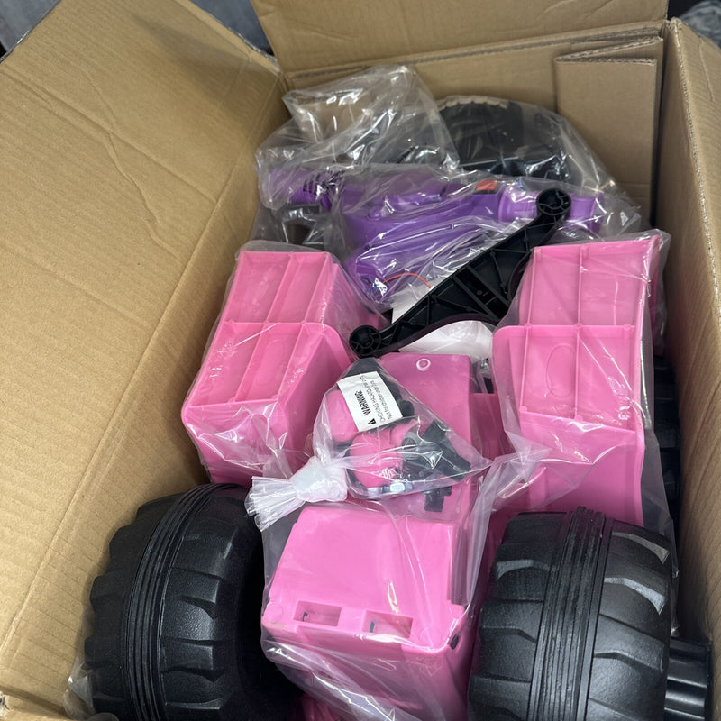 Electric Battery-Powered Pink 4-Wheeler ATV Ride-On Toy for Kids Magic Cars 2