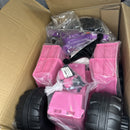 Electric Battery-Powered Pink 4-Wheeler ATV Ride-On Toy for Kids Magic Cars 3