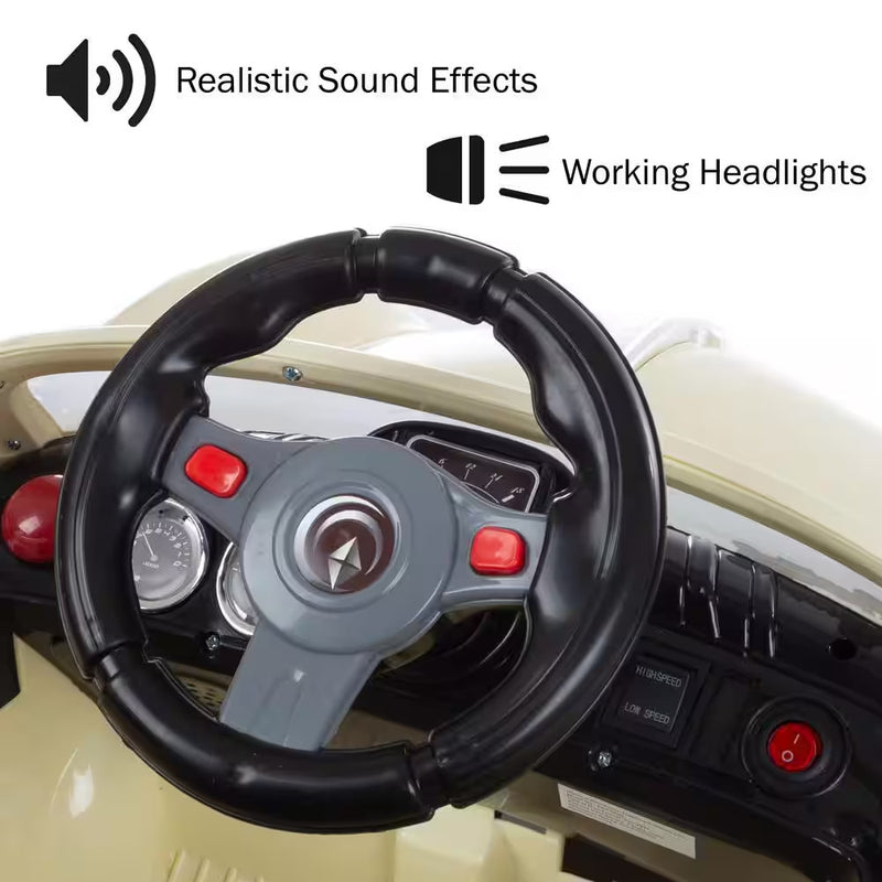 Battery-Powered Classic Sports Car with Remote Control Magic Cars 3