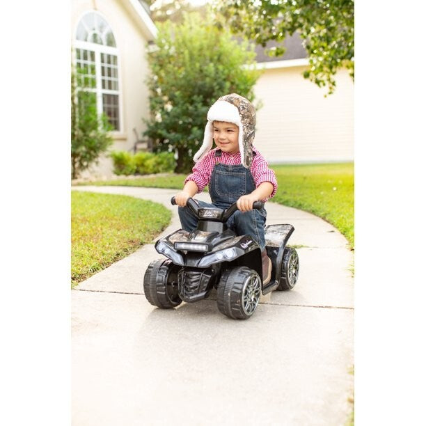 6-Volt Battery-Powered Camouflage Ride-On Four Wheeler for Toddlers Ages 1.5 to 3 Years Magic Cars 0