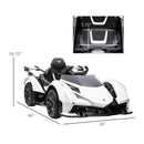 Battery-Powered Ride-On Toy for Kids 3-6 Years with Remote Control, Suspension, and Music Magic Cars 2