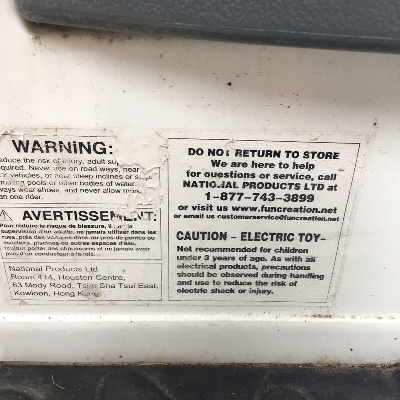 6V Battery-Powered Electric Ride-On Golf Cart Toy for Kids – Parts Only Magic Cars 6