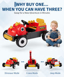 Musical LED Toddler Ride-On Car for Boys and Girls Magic Cars 4
