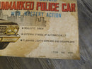 Vintage Battery-Operated Mystery Police Cruiser Toy with Original Box Magic Cars 4