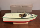 Electric Wooden Motor Boat with Original Packaging Magic Cars 1