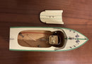 Electric Wooden Motor Boat with Original Packaging Magic Cars 2