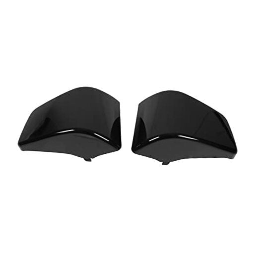 Black Left and Right Motorcycle Battery Side Covers Panels Fairing Magic Cars 0
