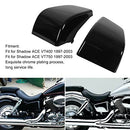Black Left and Right Motorcycle Battery Side Covers Panels Fairing Magic Cars 2