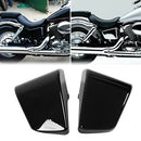 Black Left and Right Motorcycle Battery Side Covers Panels Fairing Magic Cars 3