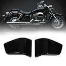 Black Left and Right Motorcycle Battery Side Covers Panels Fairing Magic Cars 4