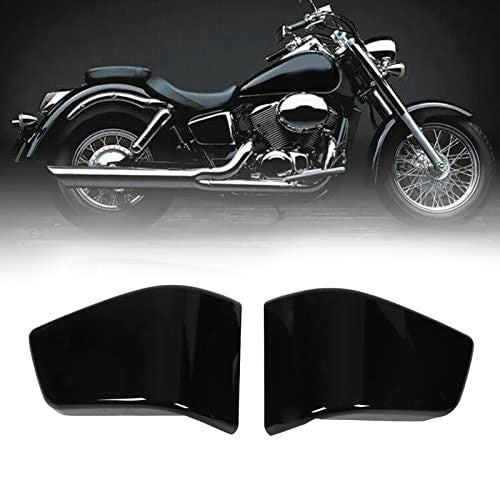Black Left and Right Motorcycle Battery Side Covers Panels Fairing Magic Cars 4