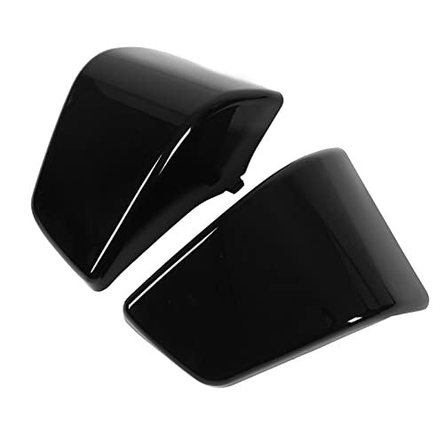 Black Left and Right Motorcycle Battery Side Covers Panels Fairing Magic Cars 7