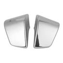 Silver Motorcycle Battery Side Fairing Panels Left and Right Magic Cars 0