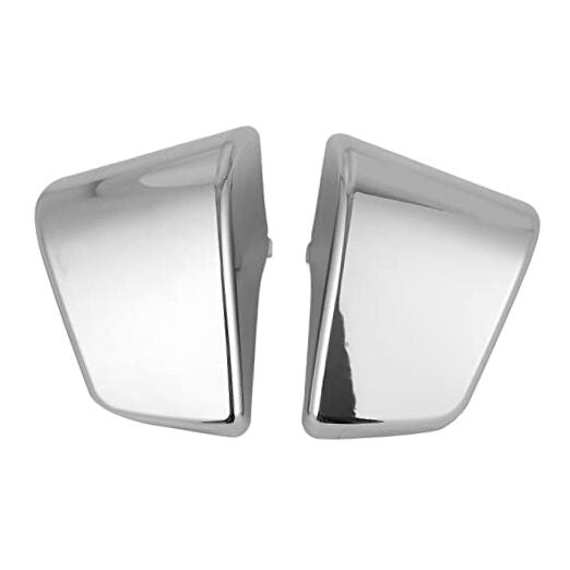 Silver Motorcycle Battery Side Fairing Panels Left and Right Magic Cars 0