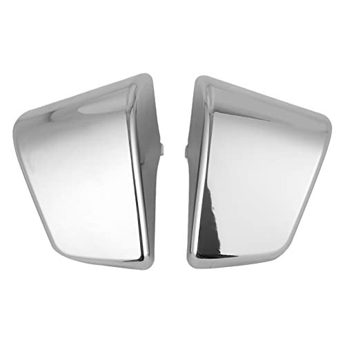 Silver Motorcycle Battery Side Fairing Panels Left and Right Magic Cars 1